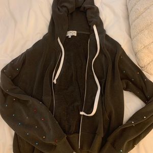 Cropped wildfox zippy